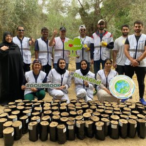 DPWorld employees plant 100 Ghaf tree seeds