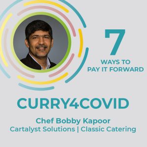 7 Ways to Pay It Forward, #1 Curry4Covid
