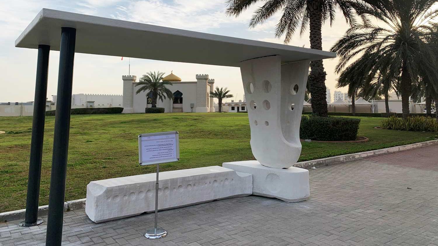 You are currently viewing Acciona prints region’s first 3D concrete bus stop in Ajman