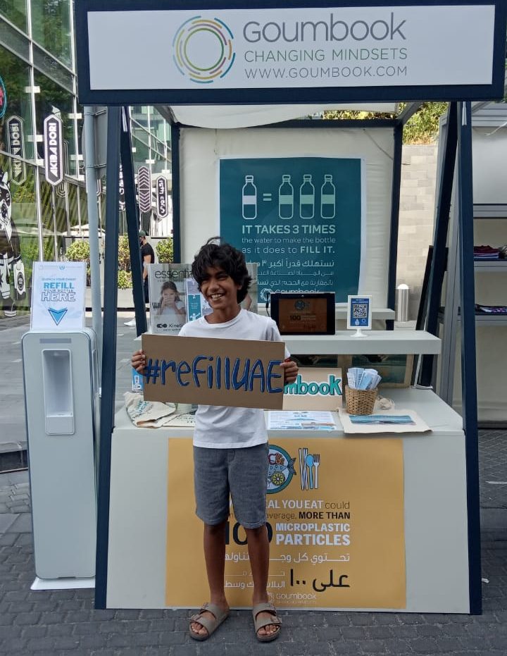 You are currently viewing Goumbook Launches A “Refill and Refuse Single-use Plastic” Campaign In UAE
