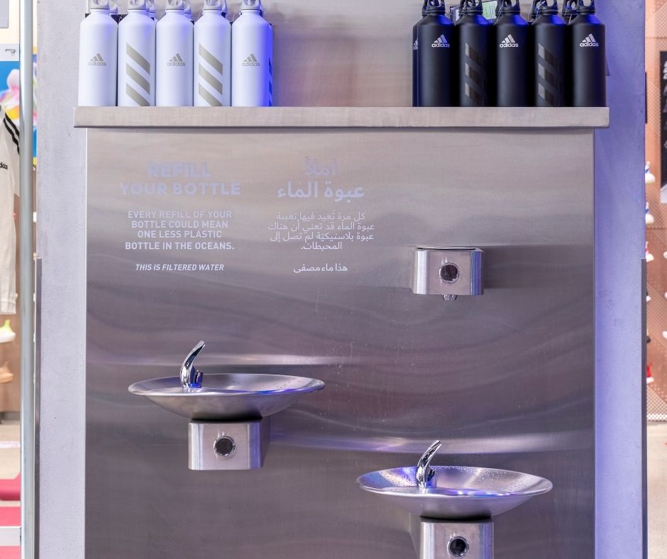 You are currently viewing Goumbook Partners With Adidas To Bring Refill UAE In Dubai Mall
